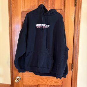 American Chopper Black Hoodie Y2K